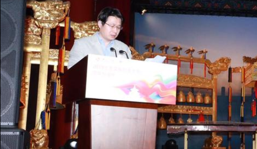 人民網黨委委員、副總編輯潘健宣讀京外賽區方案